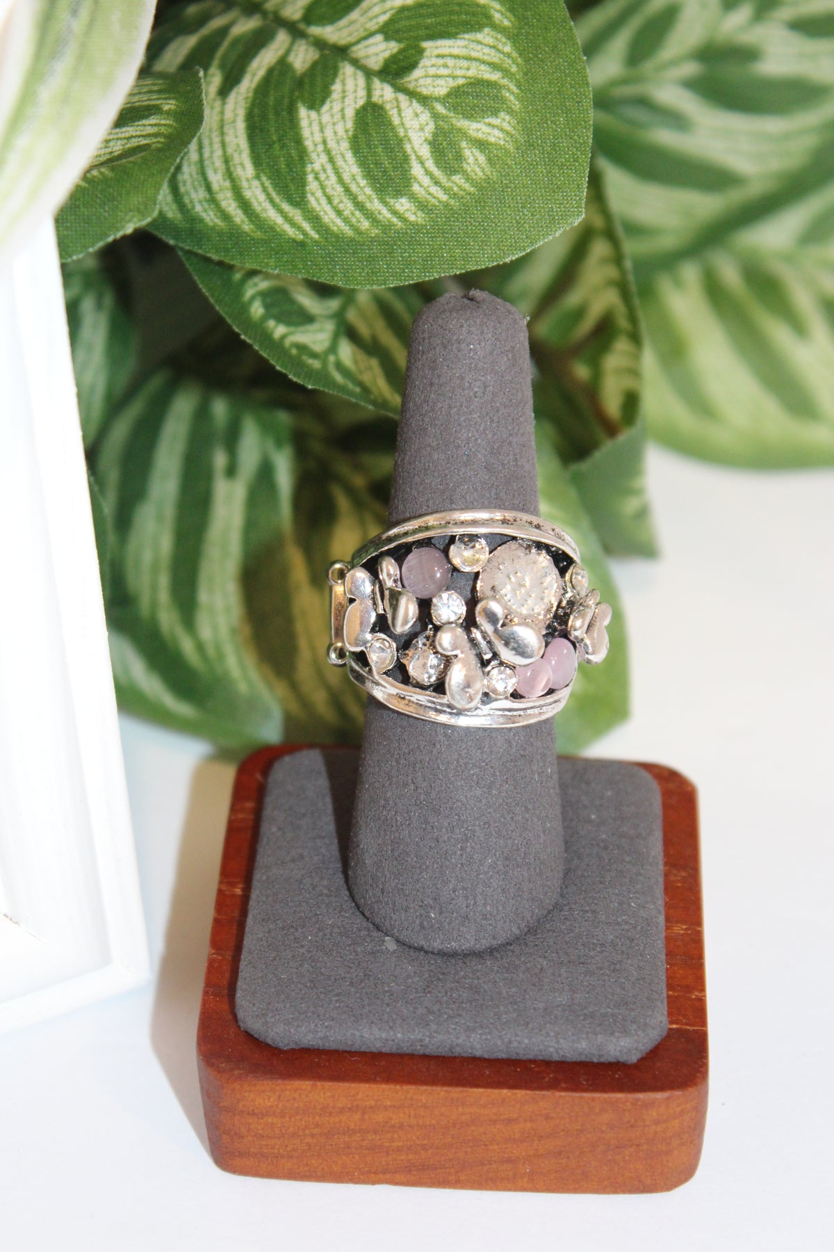 Rings-Silver Cluster Statement Ring