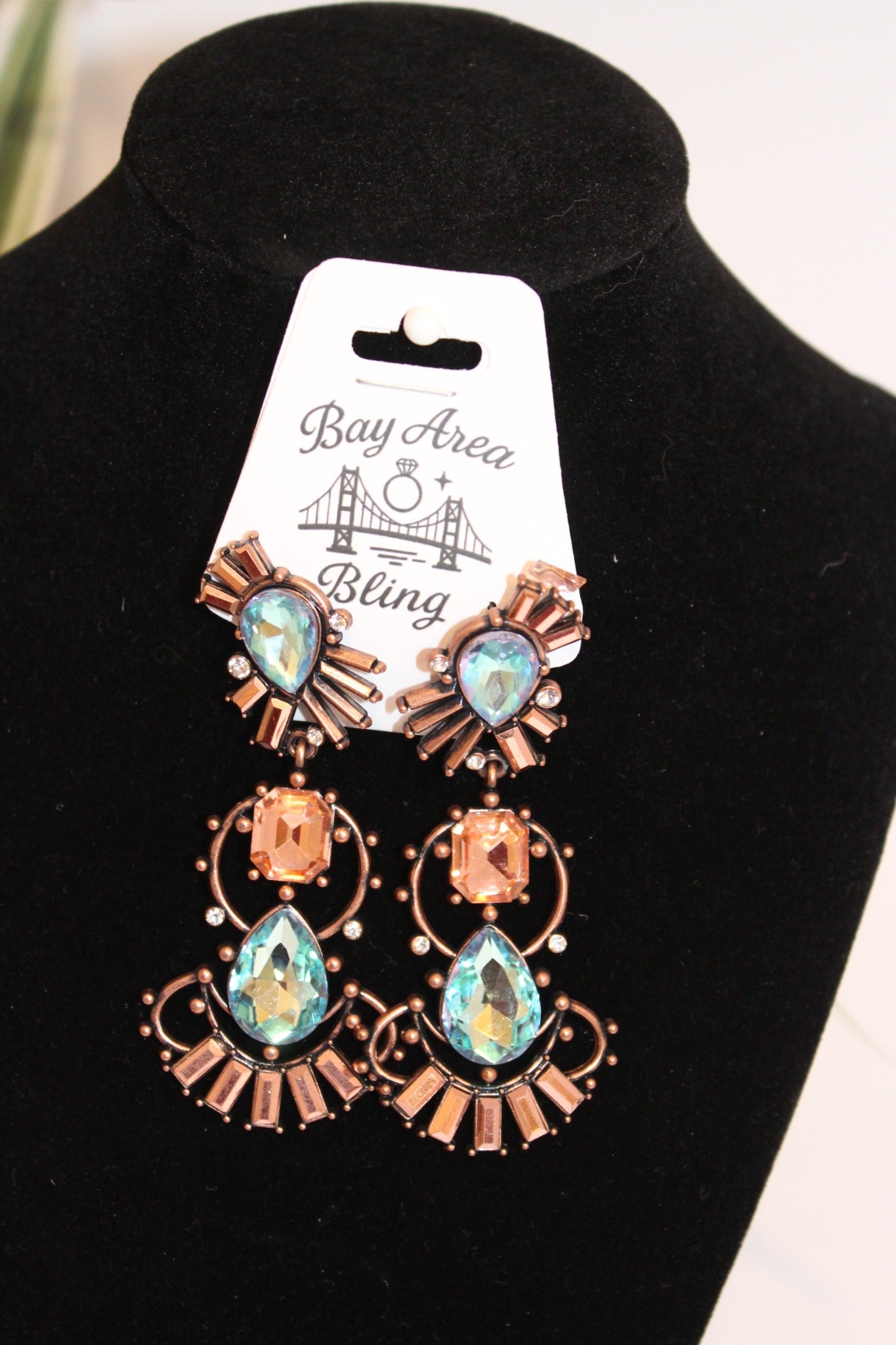 Earrings - Vintage Glam Statement Earrings