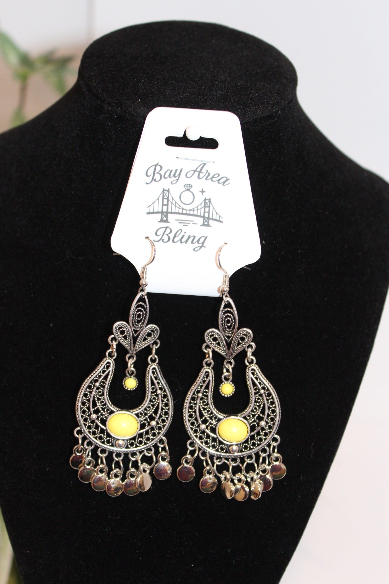 Earrings- Golden Glow Boho Earrings