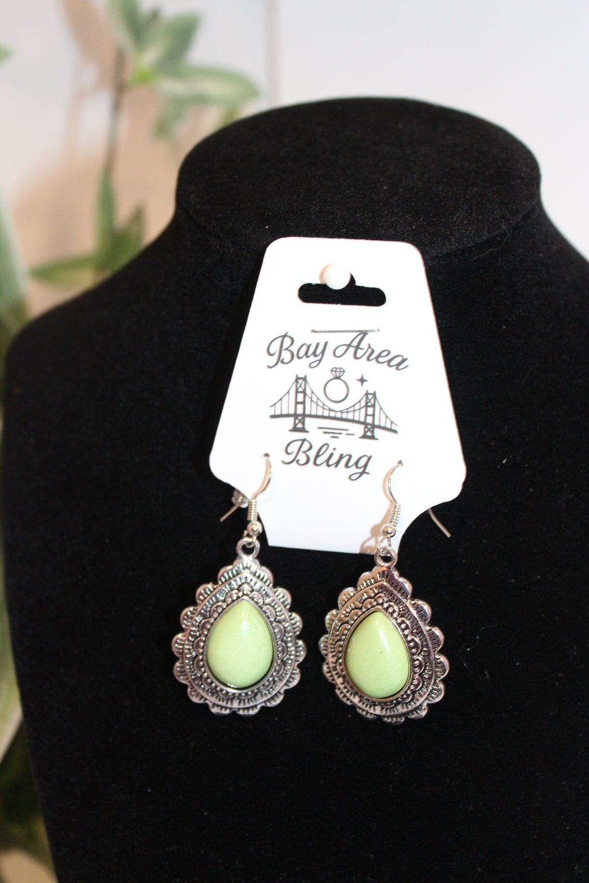 Earrings- Silver Teardrop earrings